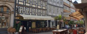 View of a street in Hannover